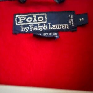 Polo Jean Jacket by Ralph Lauren with Red Lining